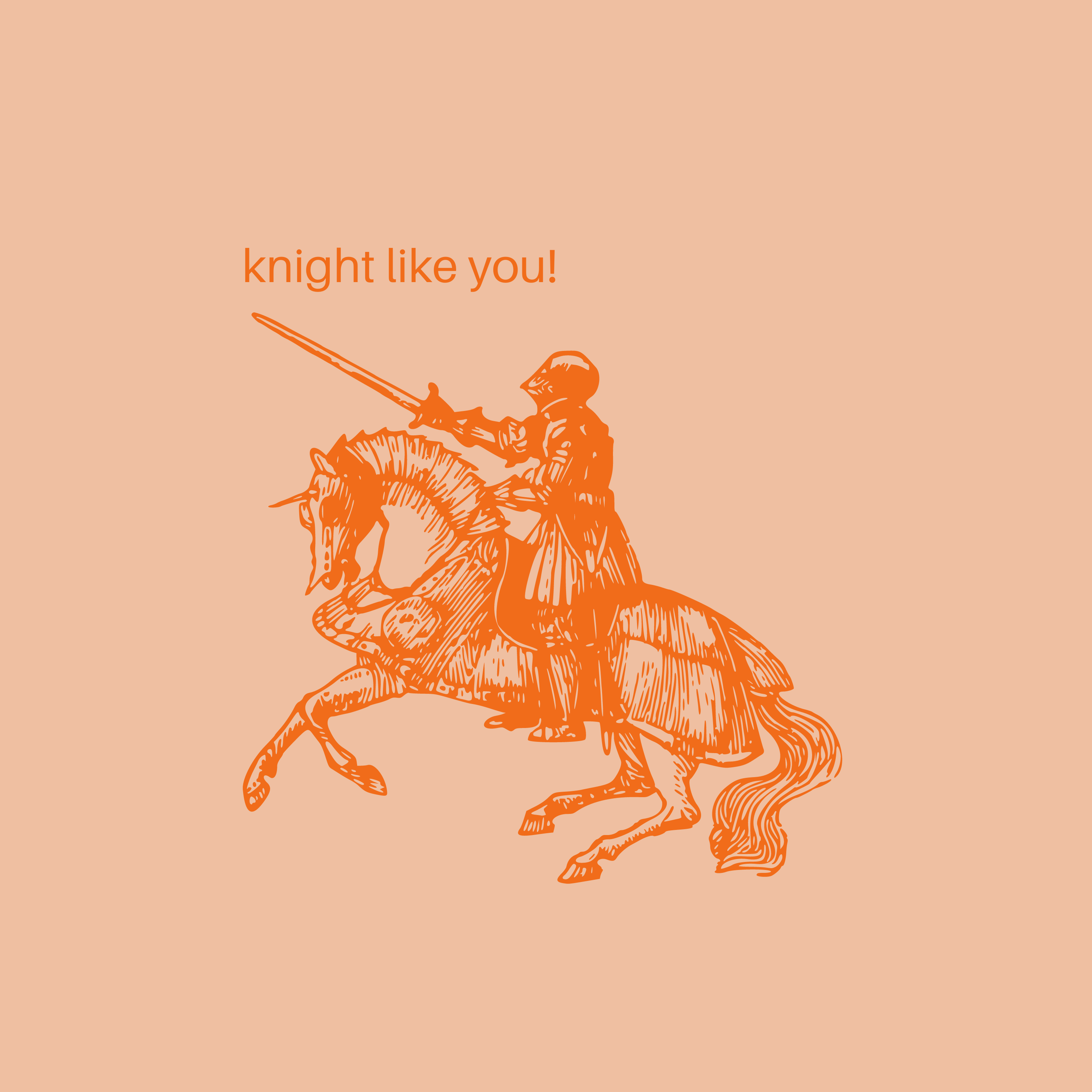 image for link to listen to my new single "Knight Like You (feat. Richard Eyler)" on Spotify!
