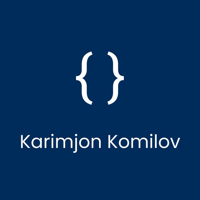 Profile photo for @komilov_karimjon