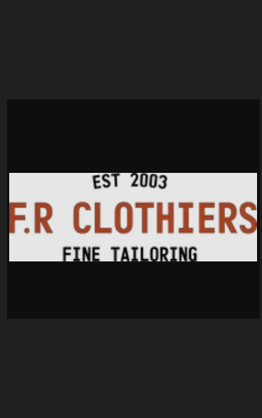 Profile photo for @frclothiers