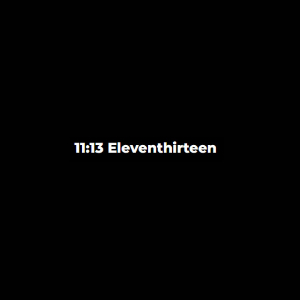 Profile photo for @eleventhirteenllc