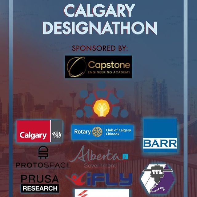 Instagram post: 💛🧡❤️ SIGN UP FOR THE DESIGNATHON TODAY!! ❤️🧡💛 We’d like to give a MASSIVE thank you to all of the sponsors who helped make this desig...