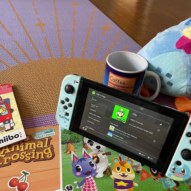 Instagram post: For the first time since I bought my switch, animal crossing isn’t my most played game🥹 P.s. what’s your most played switch game? • • • ...