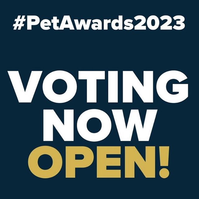 Instagram post: It’s that time of year again pawsome peeps 💞 Voting has opened for the prestigious Pet Industry Awards 2023, being held on November 10th...