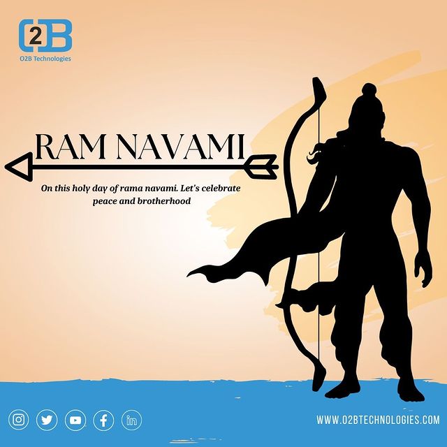 Instagram post: Let this festival remind you to be positive and hopeful because good always triumphs over evil. Happy Ram Navami. #happyramnavami #ramnav...