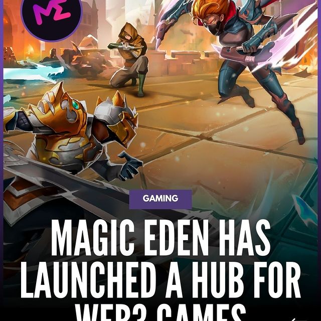 Instagram post: Although I don't think Web3 gaming is as revolutionary as most people believe it to be, this is still a big step in the right direction! ...