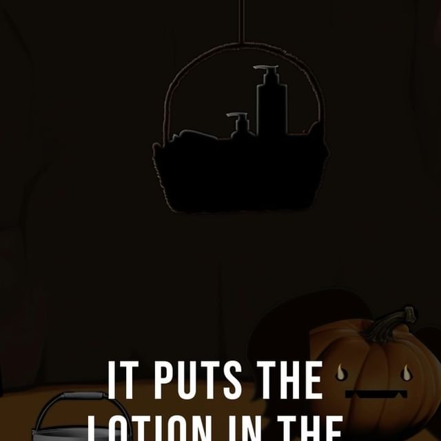Instagram post: 🧴🧴🎃🎃 #halloween #horror #silenceofthelambs