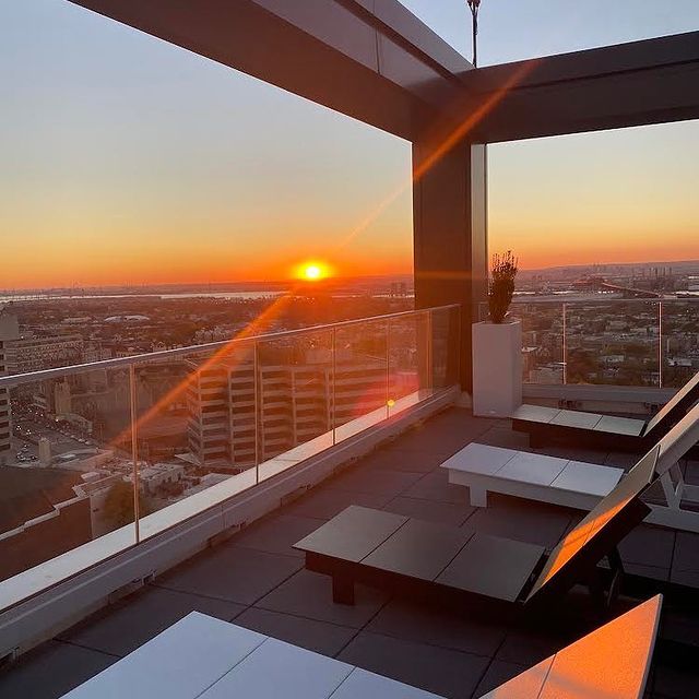 Instagram post: Happy place🌇