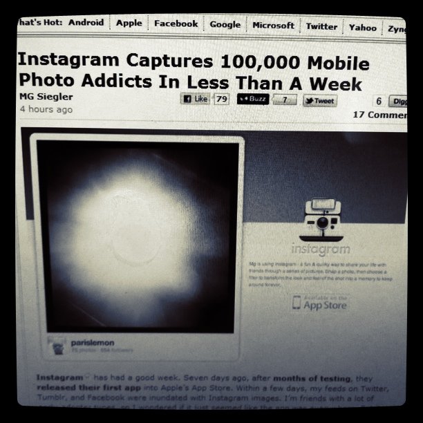 Instagram post: Instagr.am is fun as hell to use!