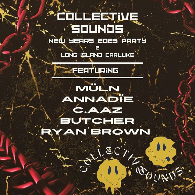 Instagram post: Collective sounds @longislandsportsbar New Year’s Eve party 2023…. For our next instalment we feature new faces into the scene as-well as...