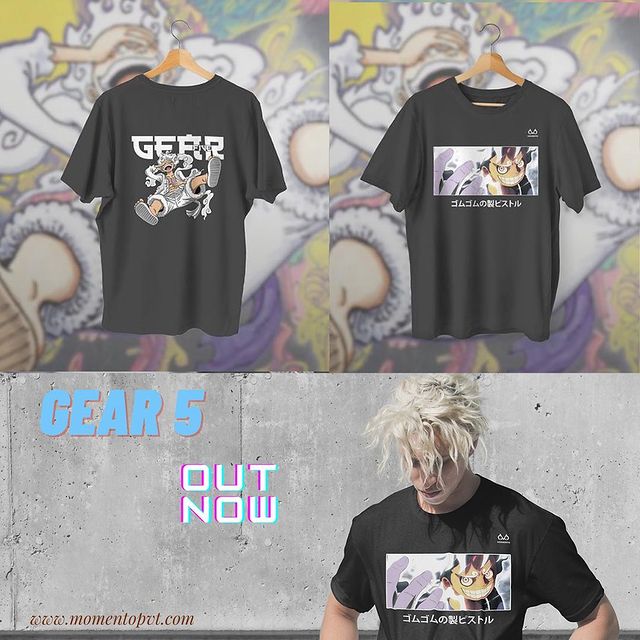 Instagram post: "Unleash the Power: Luffy's Gear Fifth in Every Stitch!”