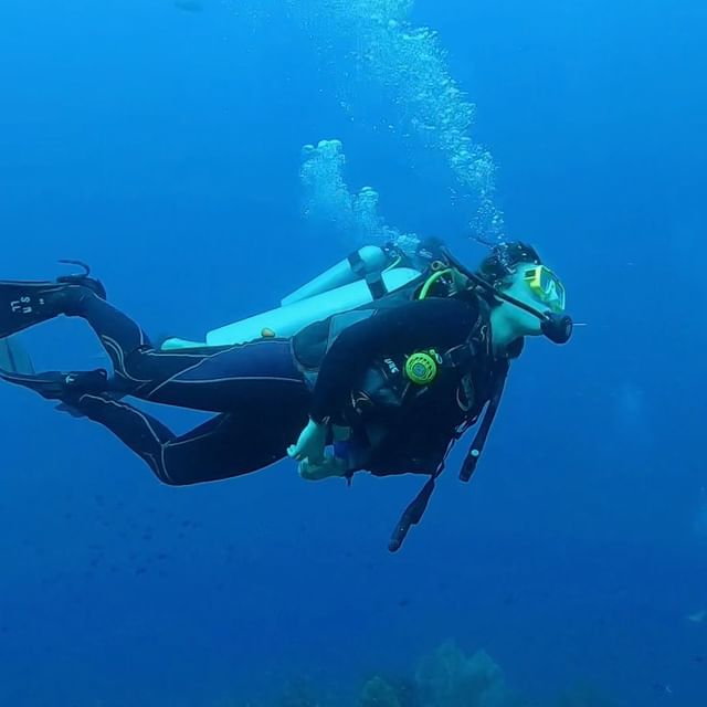 Instagram post: My 1st Fun Dive & oversea diving trip 🤿 The vibe is just too chill to be true ✨ Sea creatures we saw totally worth the fees paid 🤘🏼 . ...