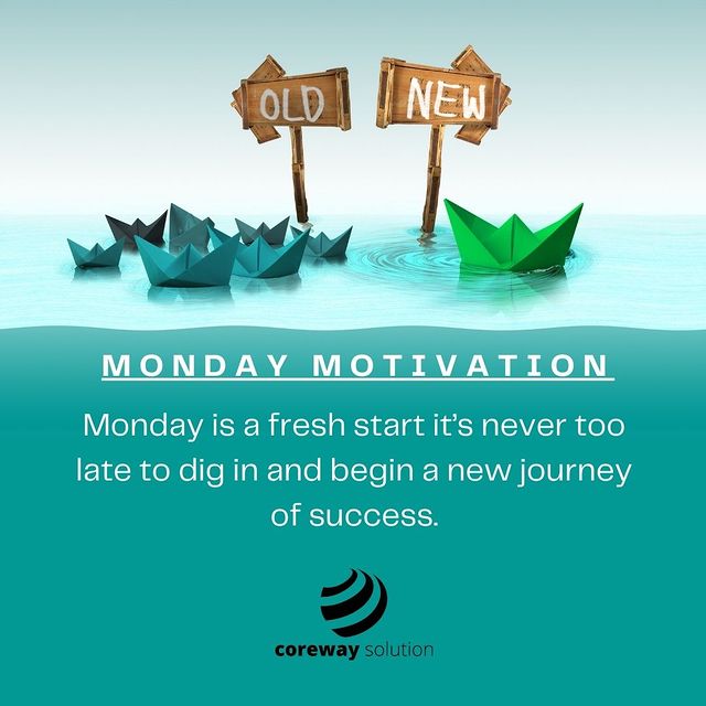 Instagram post: #Monday is a #freshstart it’s never too late to dig in and begin a new #journey of success. . . . #newday #mondaymotivation #weekstart #c...