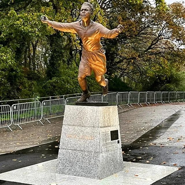 Instagram post: The Jack Leslie Statue