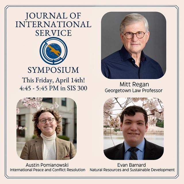 Instagram post: The JIS Symposium is right around the corner! You will not want to miss our 3 speakers this Friday in SIS 300. We hope to see you there!