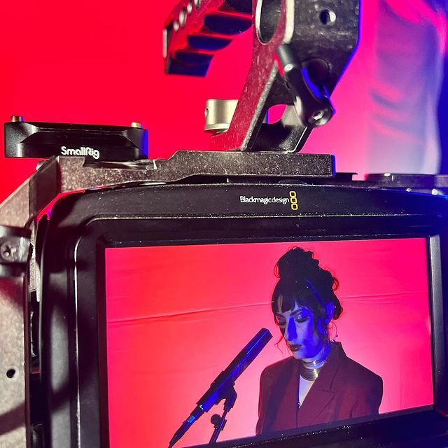 Instagram post: Last night with @kikimoramusic at @starcitystudioproductions 😮‍💨 Music video for their upcoming release, “Chase the Wind” coming in HOT...