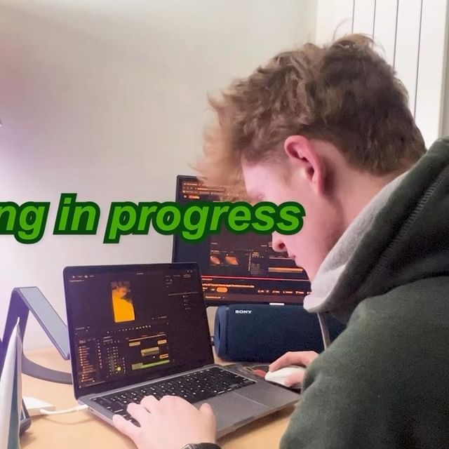 Instagram post: Here’s my little dorky attempt at editing in Adobe. Got another little fun silly song with wholesome videos I’m excited to share. Definit...