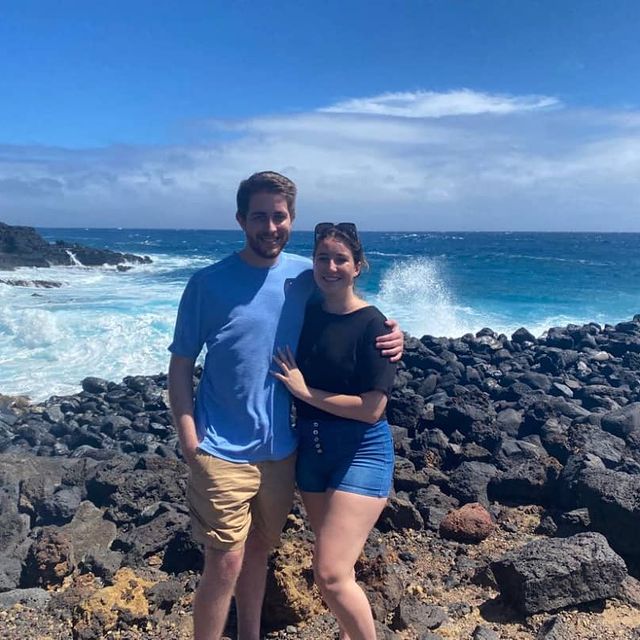 Instagram post: E hoʻohauʻoli (Be happy) Alt caption: Turnt and sunburnt