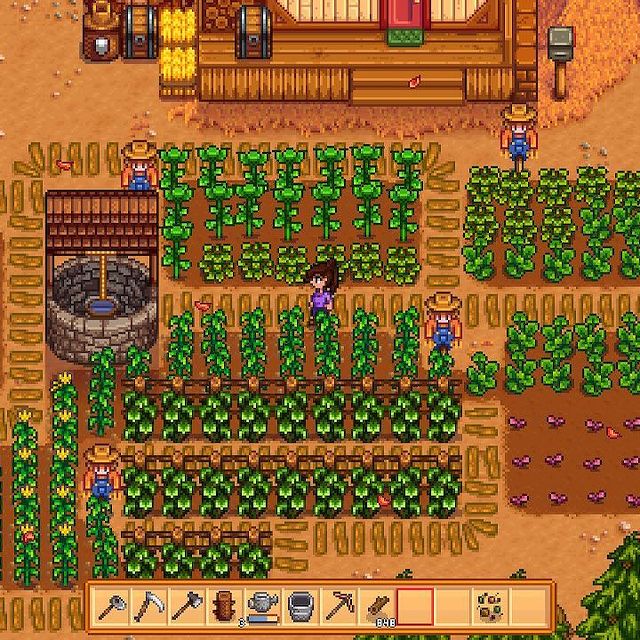 Instagram post: I need to get my life together. Finally have animals in my farm but still have to get enough materials to get the little sprinklers to wa...