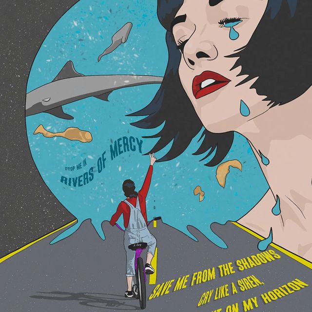Instagram post: Dare I imagine some faith and understanding? #illustration #art #80s #artist #tearsforfears #artwork #womenofillustration #digitalart #dr...