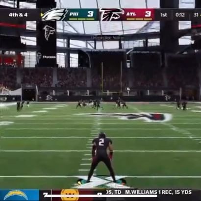 Instagram post: Throwback to this AWESOME Punt Return in Madden NFL 22. • Follow @heyreef_ NOW!