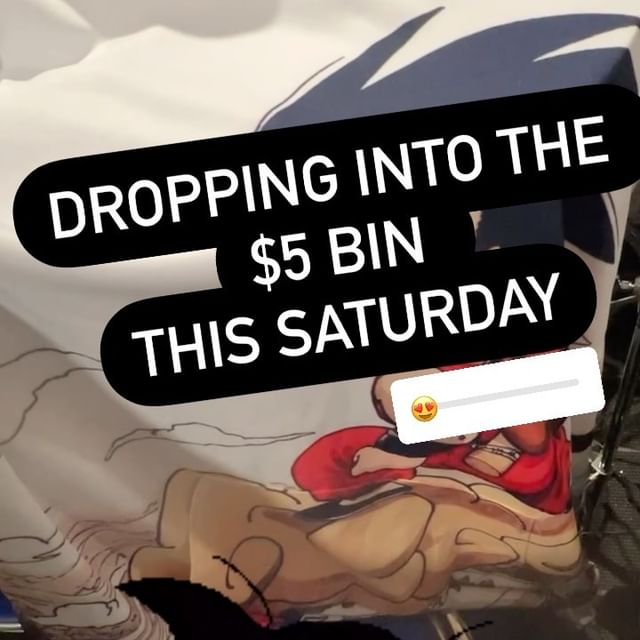 Instagram post: Make sure to visit the shop this week! This newer polyester #dragonball 2XL hoodie is getting dropped later in the @chasingnostalgia__ co...