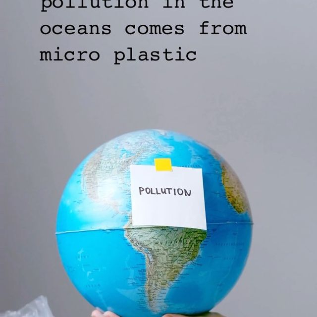 Instagram post: The reason why we eat two credit cards a week. #plasticpollution. __________________ La raison pour laquelle nous mangeons deux cartes de...