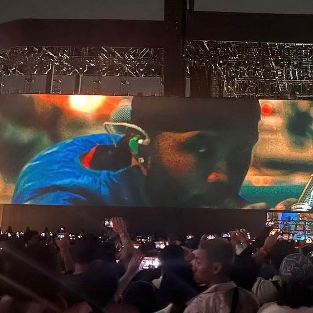 Instagram post: I was blown away by Frank Oceans Coachella performance. His artistry is simply unmatched, his style, his taste, his voice, his attention ...