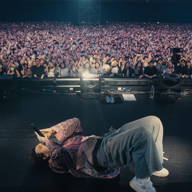 Instagram post: There is no way I could describe tonight’s show. I spent my whole life tryna get here and it just keeps getting better. And that’s becaus...
