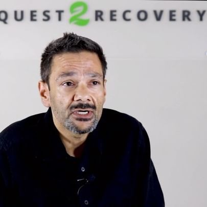 Instagram post: Shaun Weiss | Alumni Story⁣ ⁣ Learn more about our alumni stories at quest2recovery.com