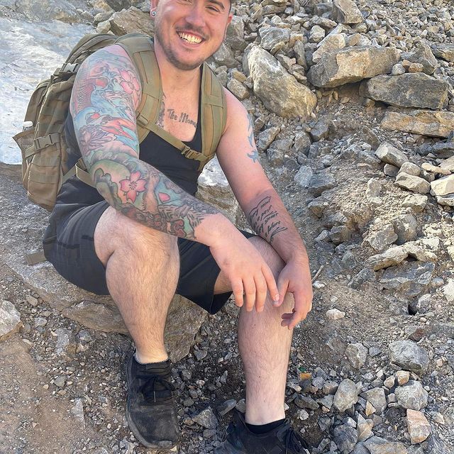 Instagram post: So I went hiking today and let’s just say imma be working on my cardio because bruh I’m dead 😂